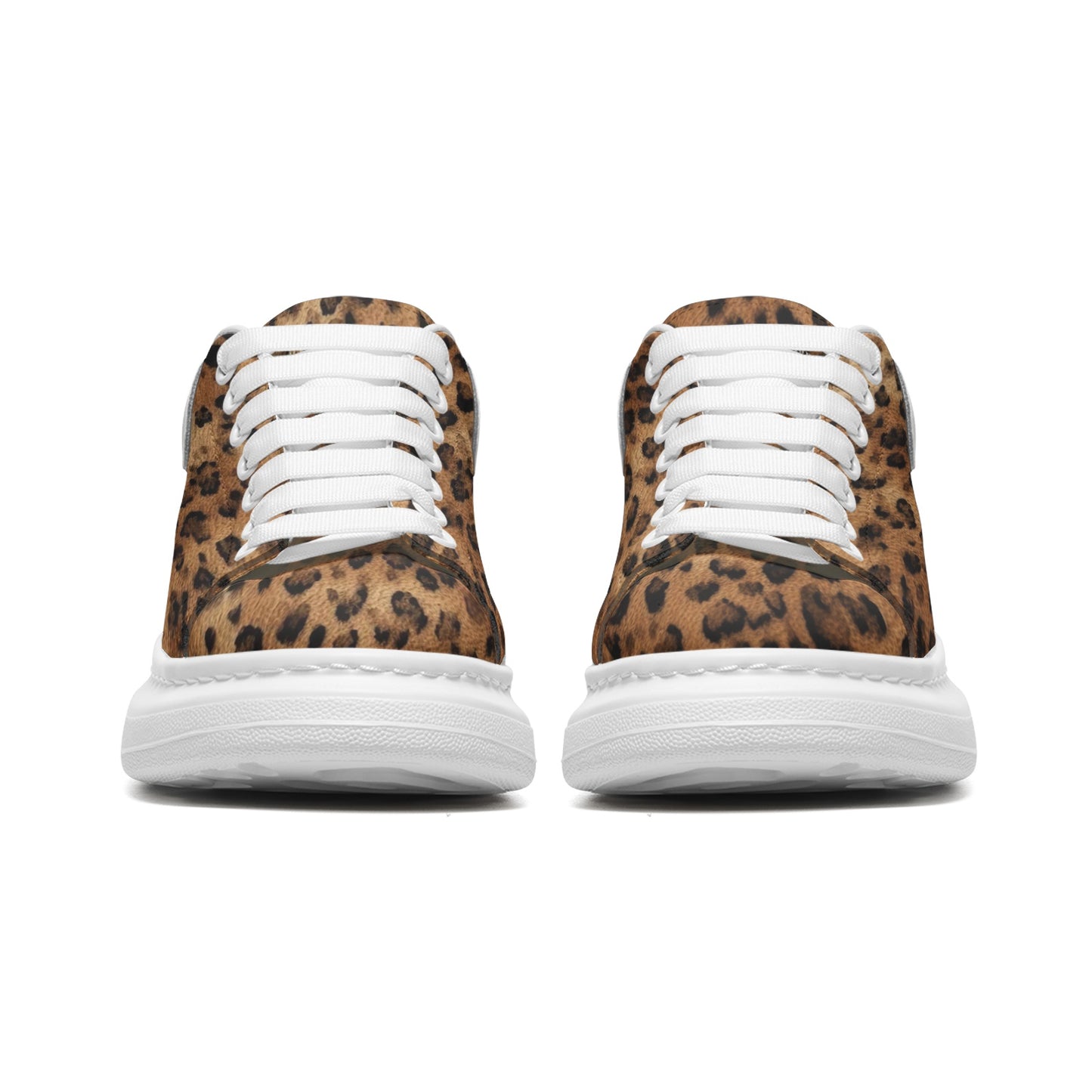 Oversized Sneaker - Brown Leopard