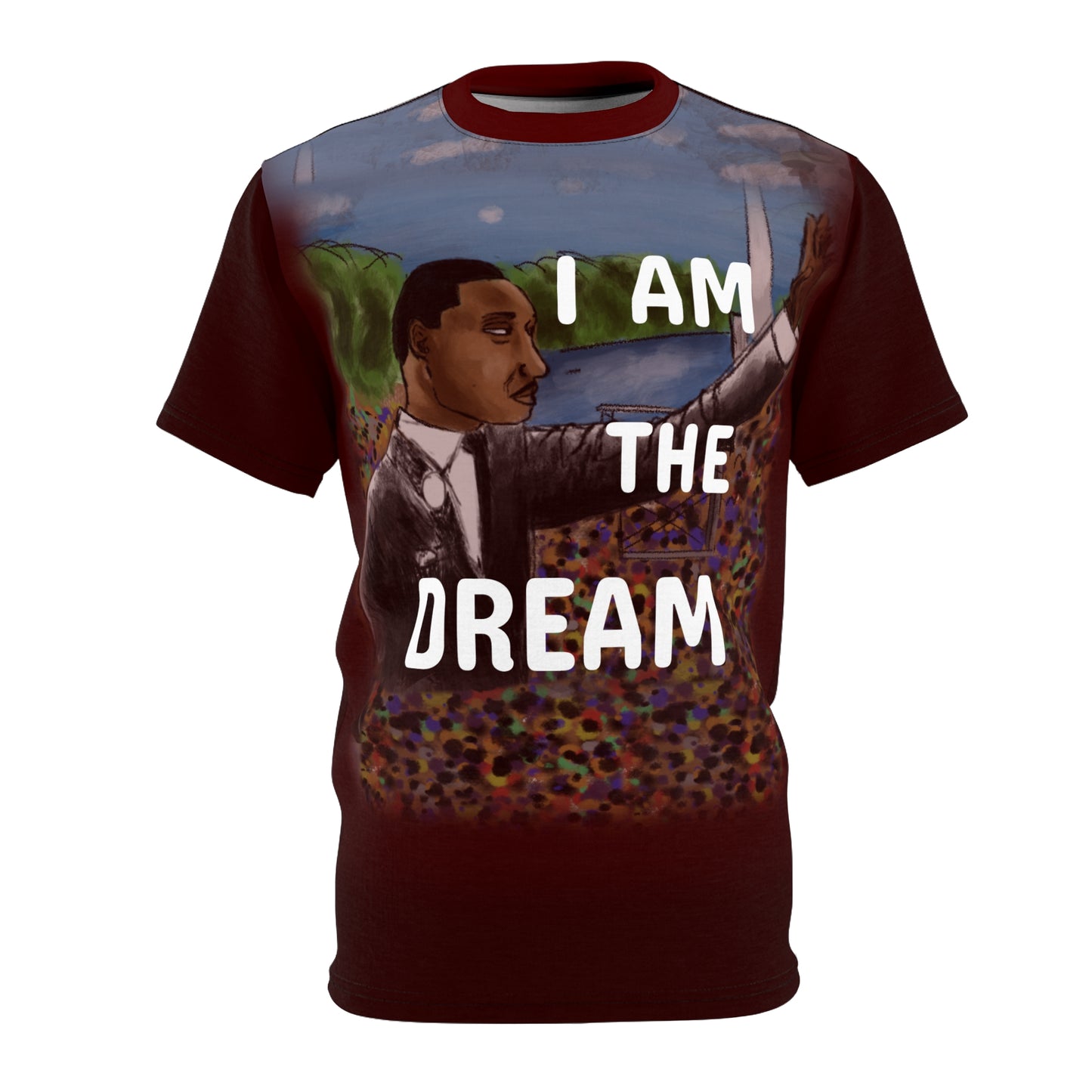 MLK I Am The Dream Deluxe Top - Brown