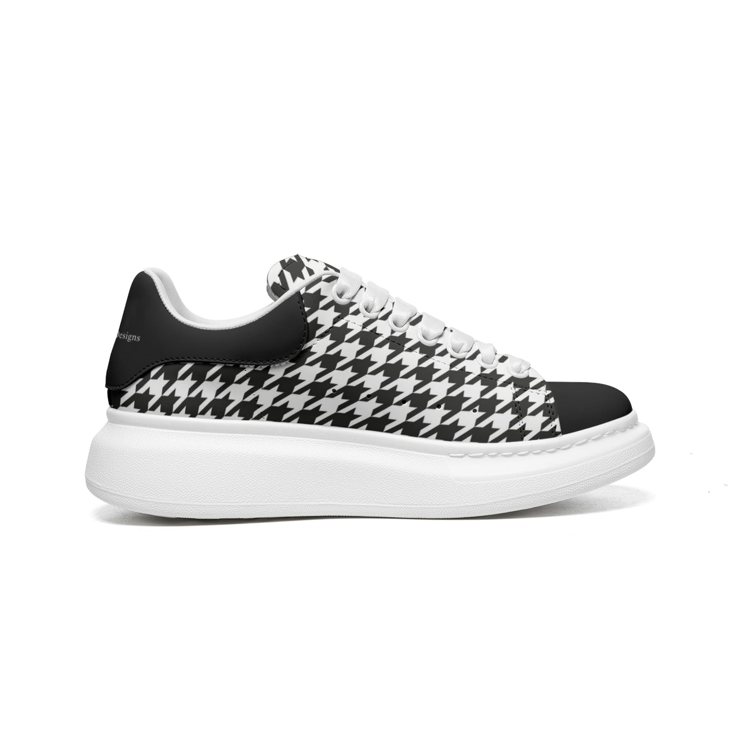 Oversized Sneaker - Houndstooth