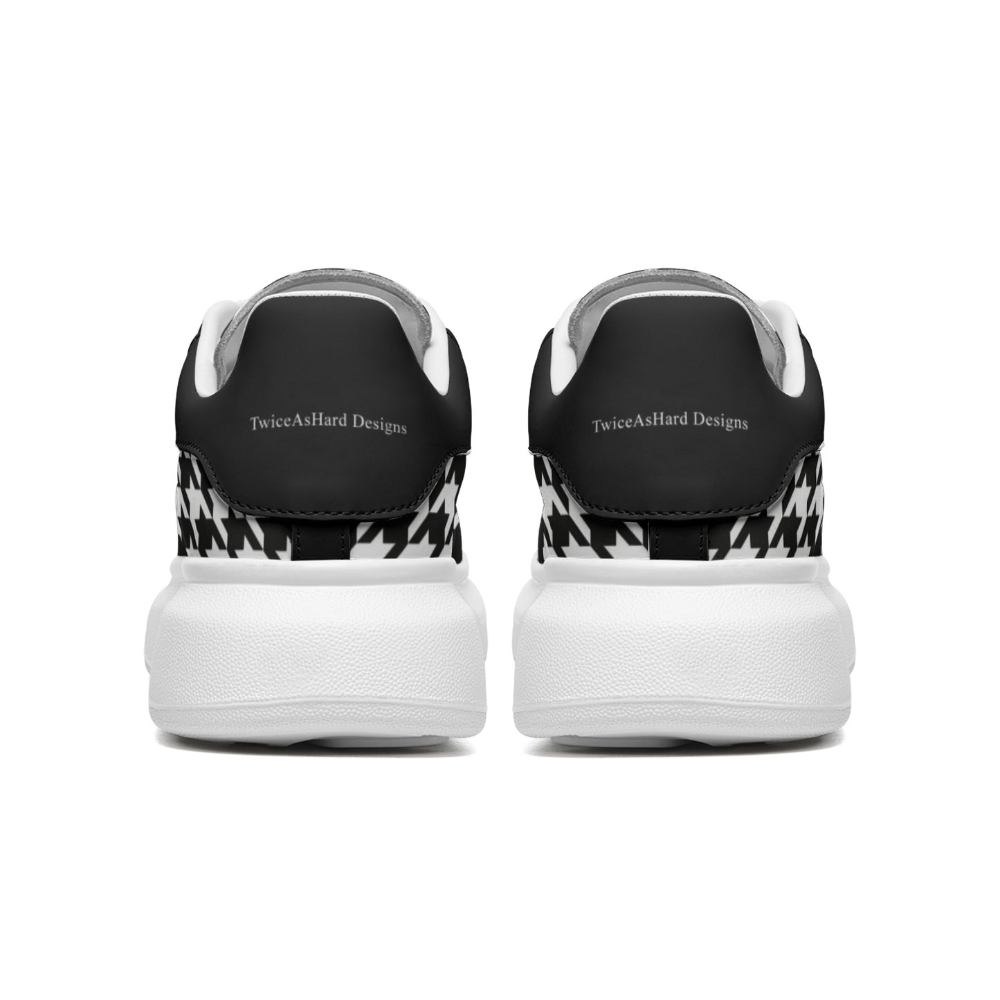 Oversized Sneaker - Houndstooth