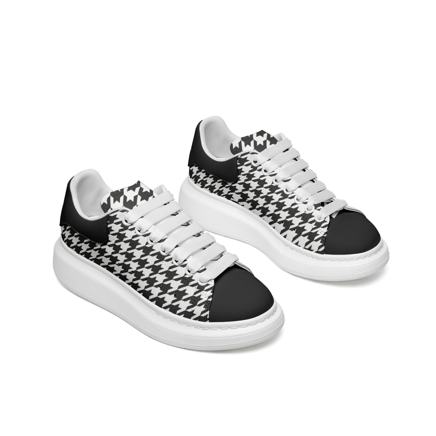 Oversized Sneaker - Houndstooth