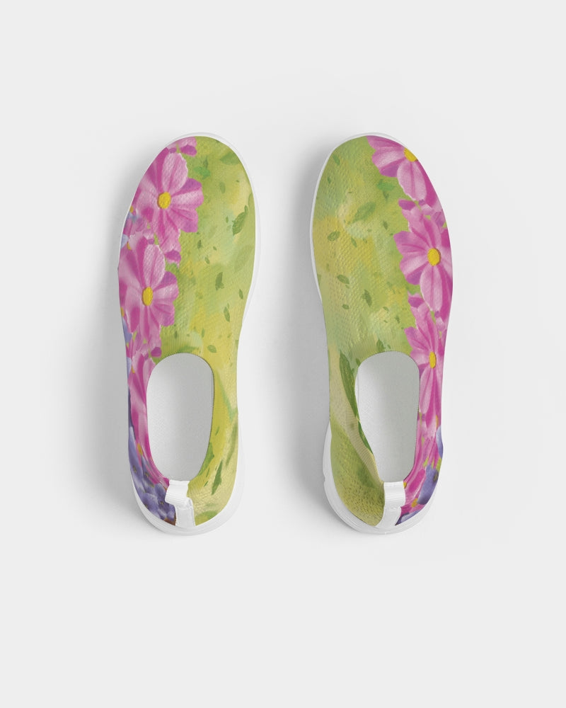 Women's Slip-On Flyknit Shoe - Floral Fields