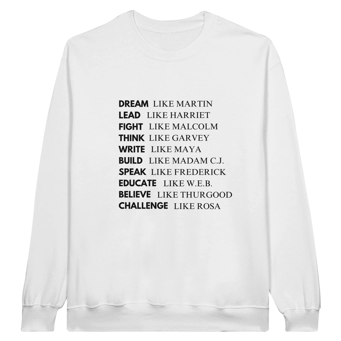 Dream like Martin Sweatshirt (light colors)