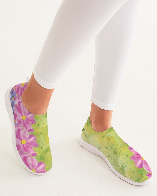 Women's Slip-On Flyknit Shoe - Floral Fields