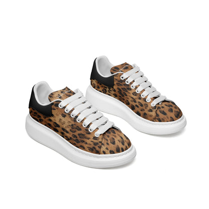 Oversized Sneaker - Brown Leopard