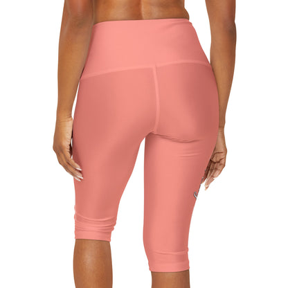 Petty Sportswear -  Capri Leggings - Salmon