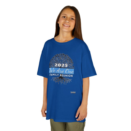 Family Reunion Tee for Kids  - Royal Blue