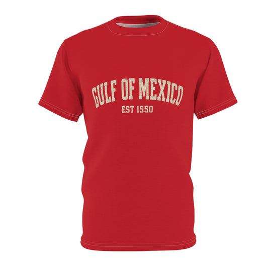 Gulf Of Mexico Est 1550 Deluxe Dri-Fit Top (Red)