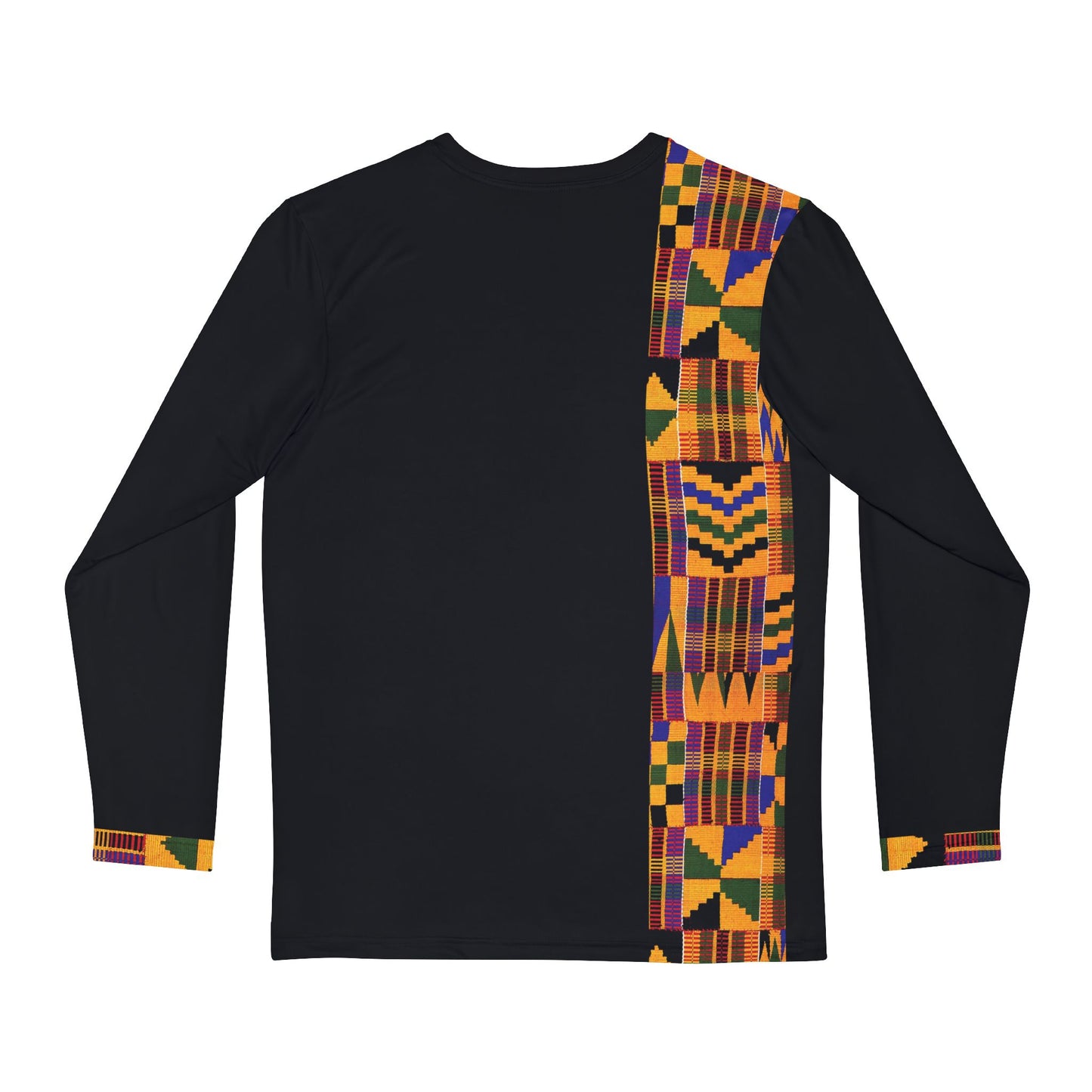 Deluxe Long Sleeve Top - Kente Yellow/Green