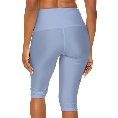 Petty Sportswear -  Capri Leggings - Pastel Blue