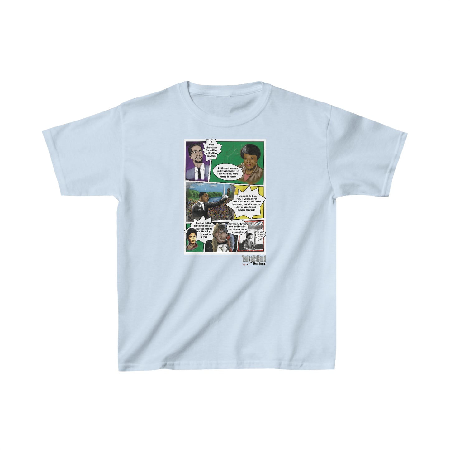 Black History Heroes - Kids Tee (Multiple Colors)