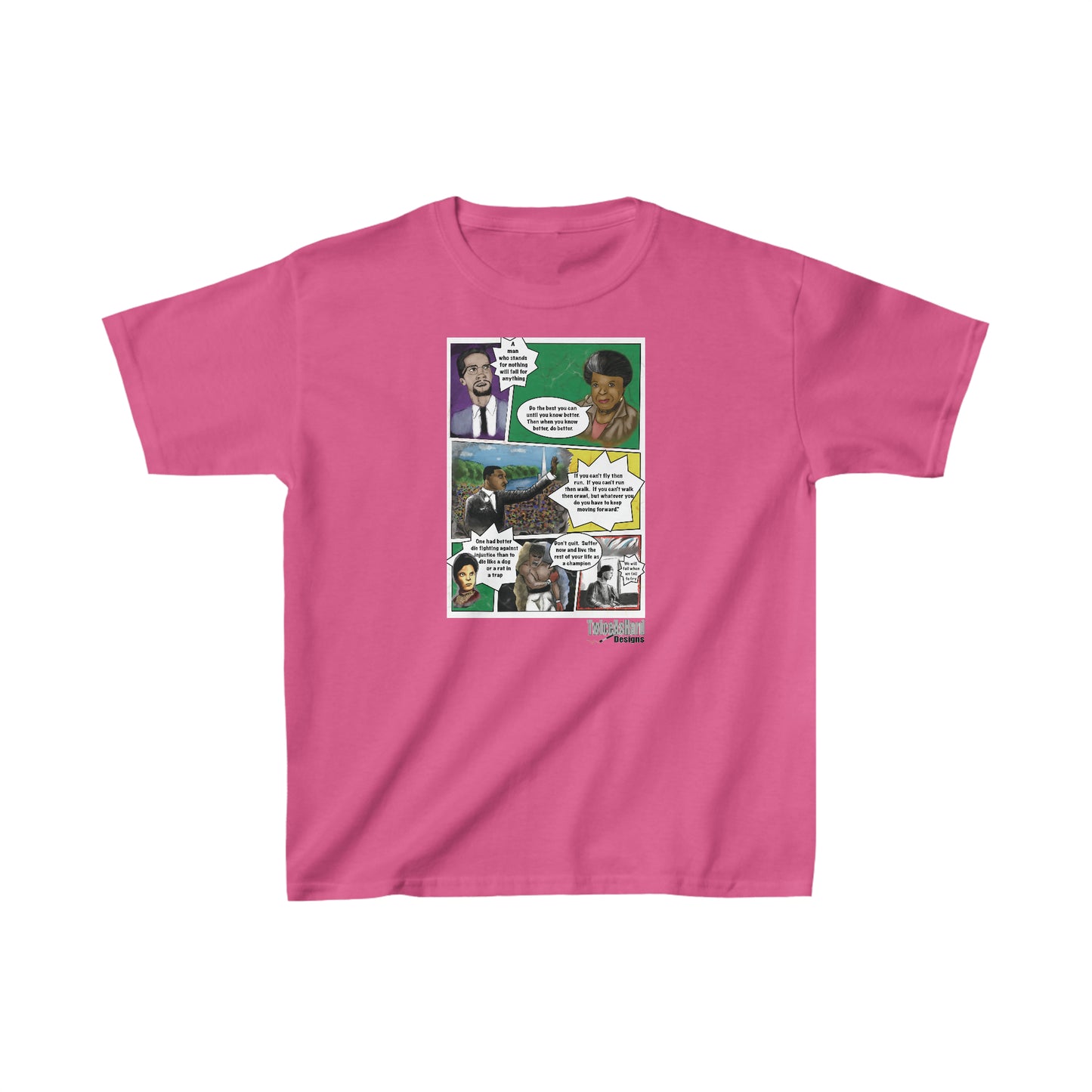 Black History Heroes - Kids Tee (Multiple Colors)