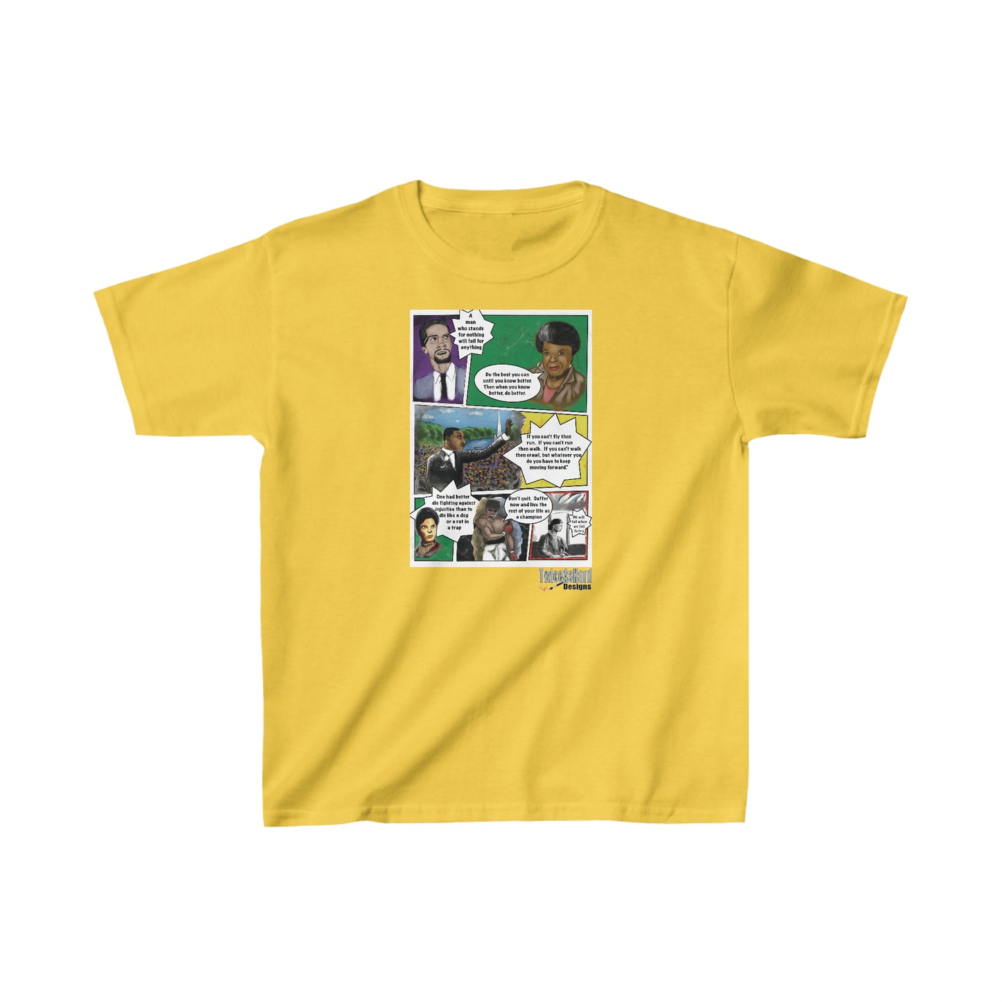 Black History Heroes - Kids Tee (Multiple Colors)