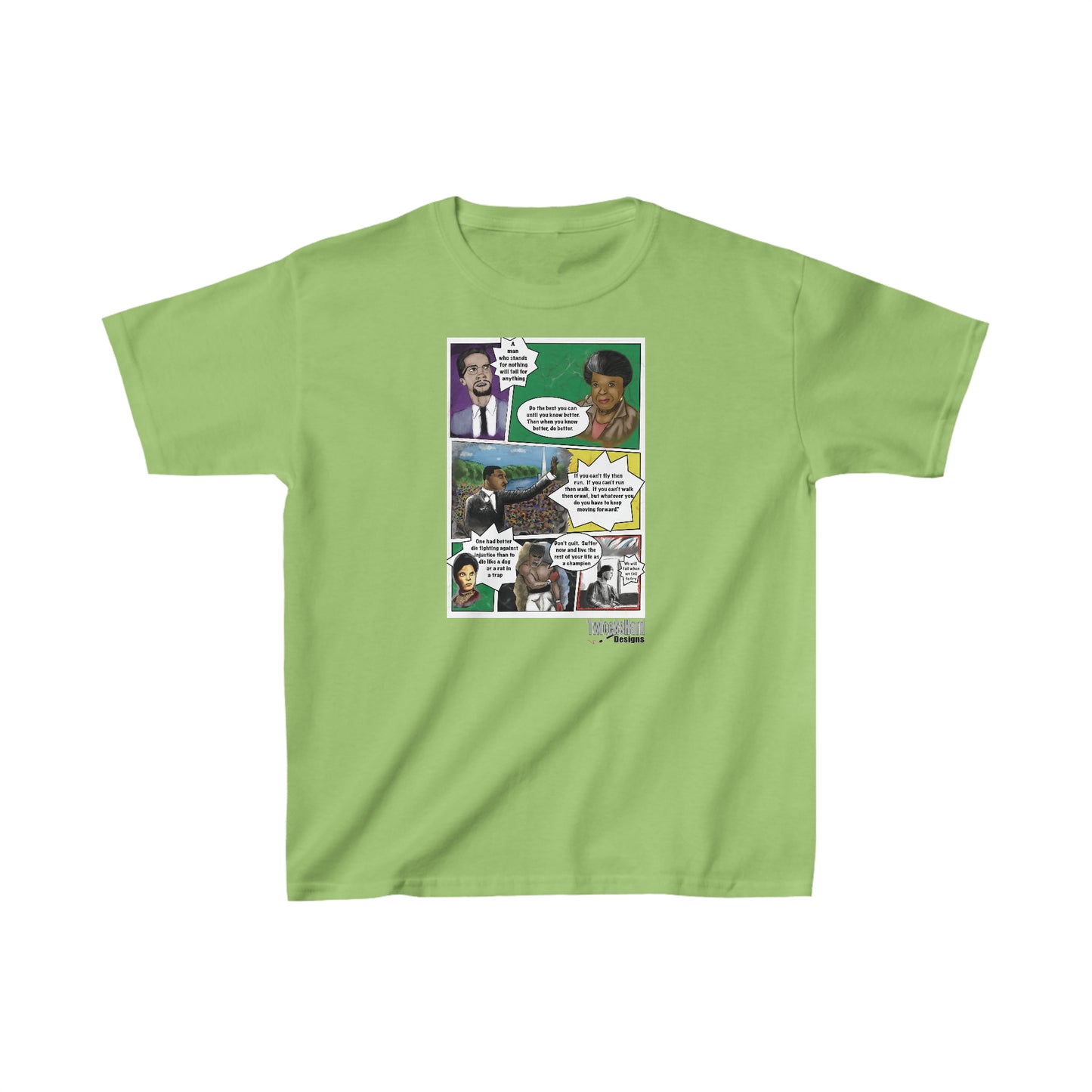 Black History Heroes - Kids Tee (Multiple Colors)