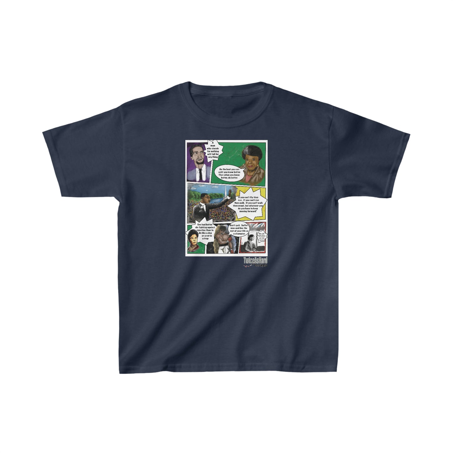 Black History Heroes - Kids Tee (Multiple Colors)