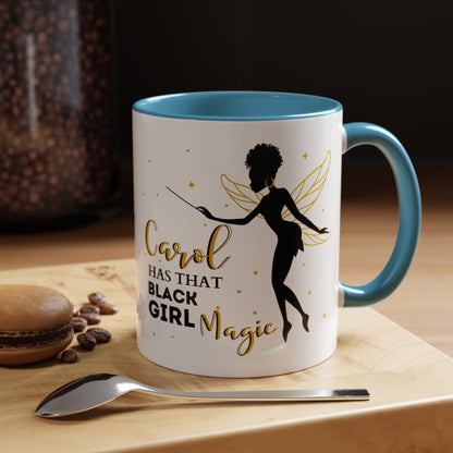 Black Girl Magic Mug, 2-Sided & Personalized