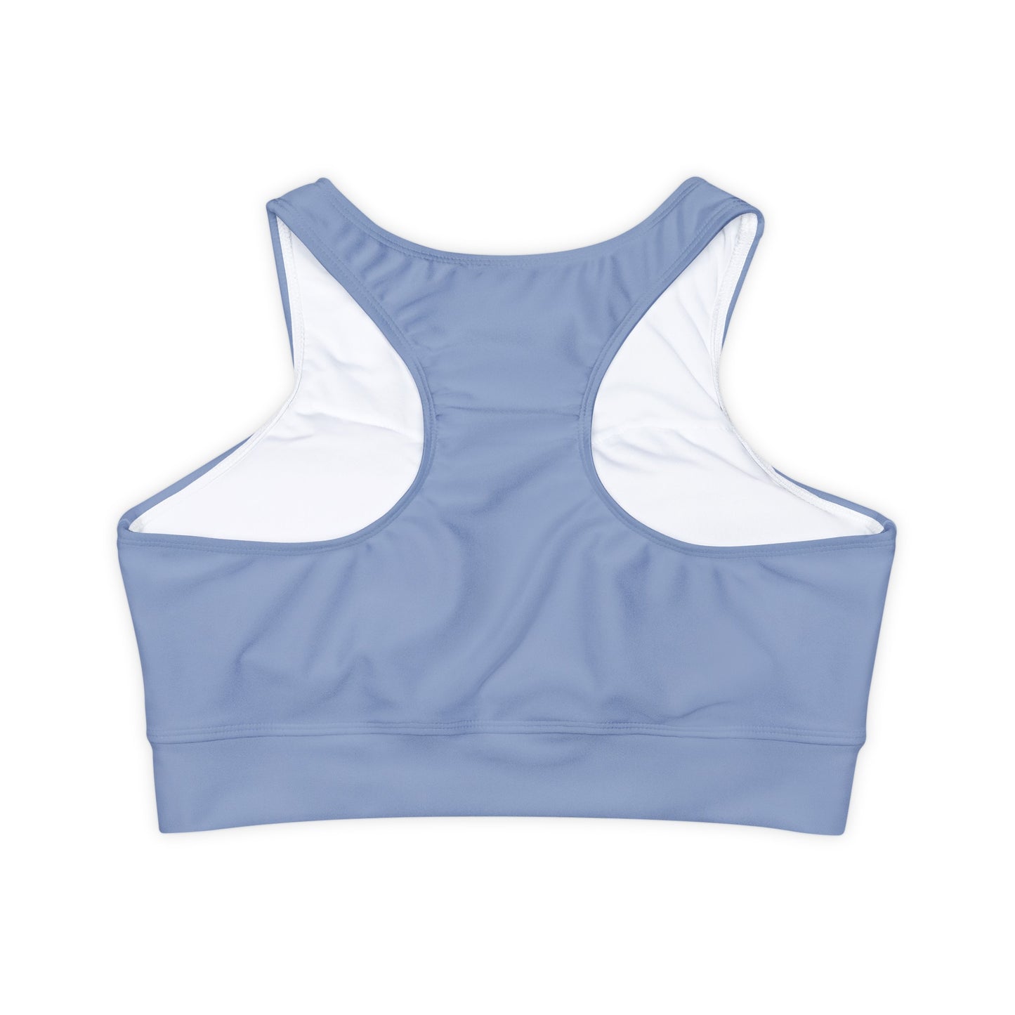 Petty Sports Bra Fully Lined with Removable Cups - Pastel Blue