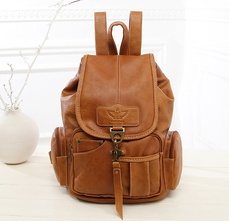 Retro shoulder backpack