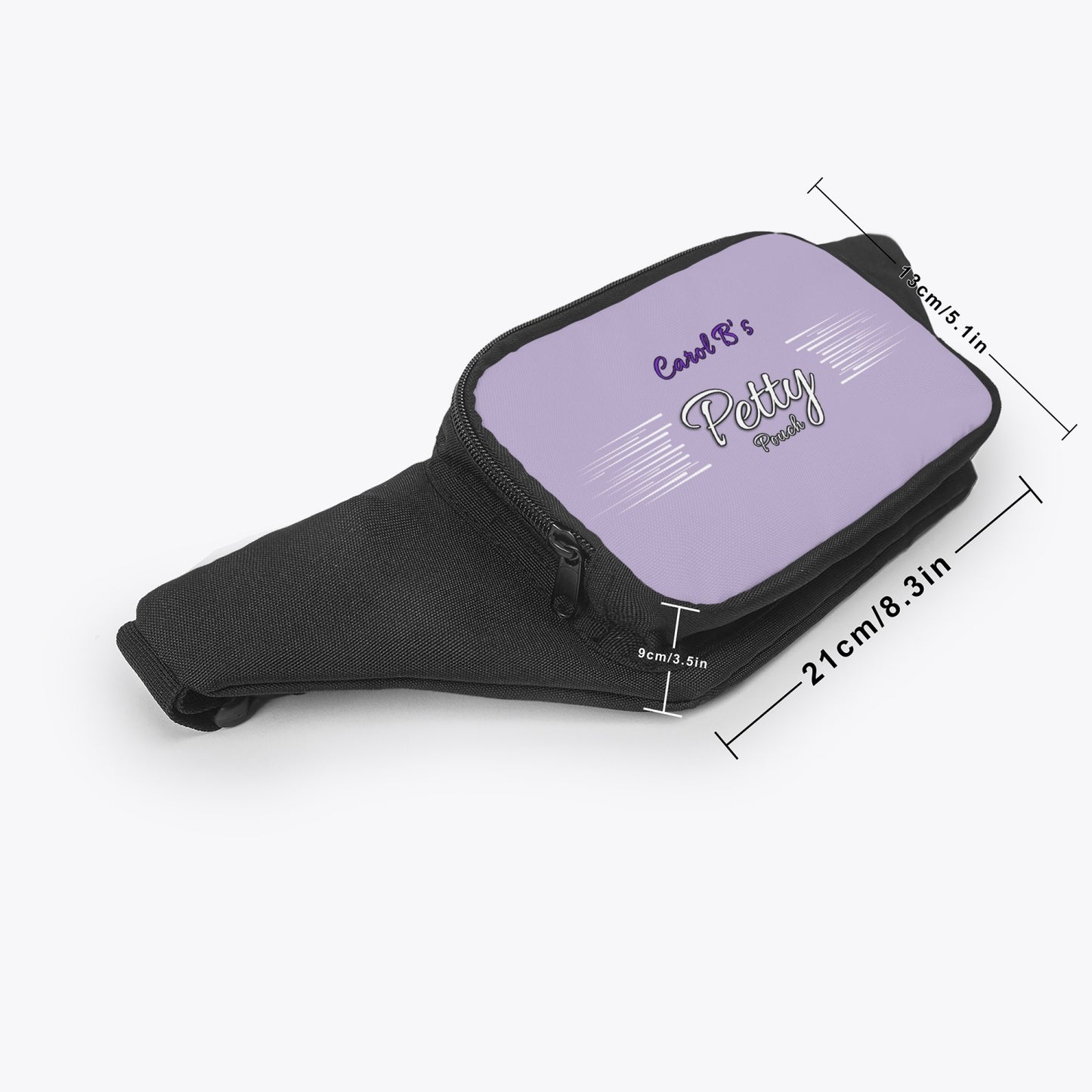 Petty Personalized Fanny Pack - Lilac