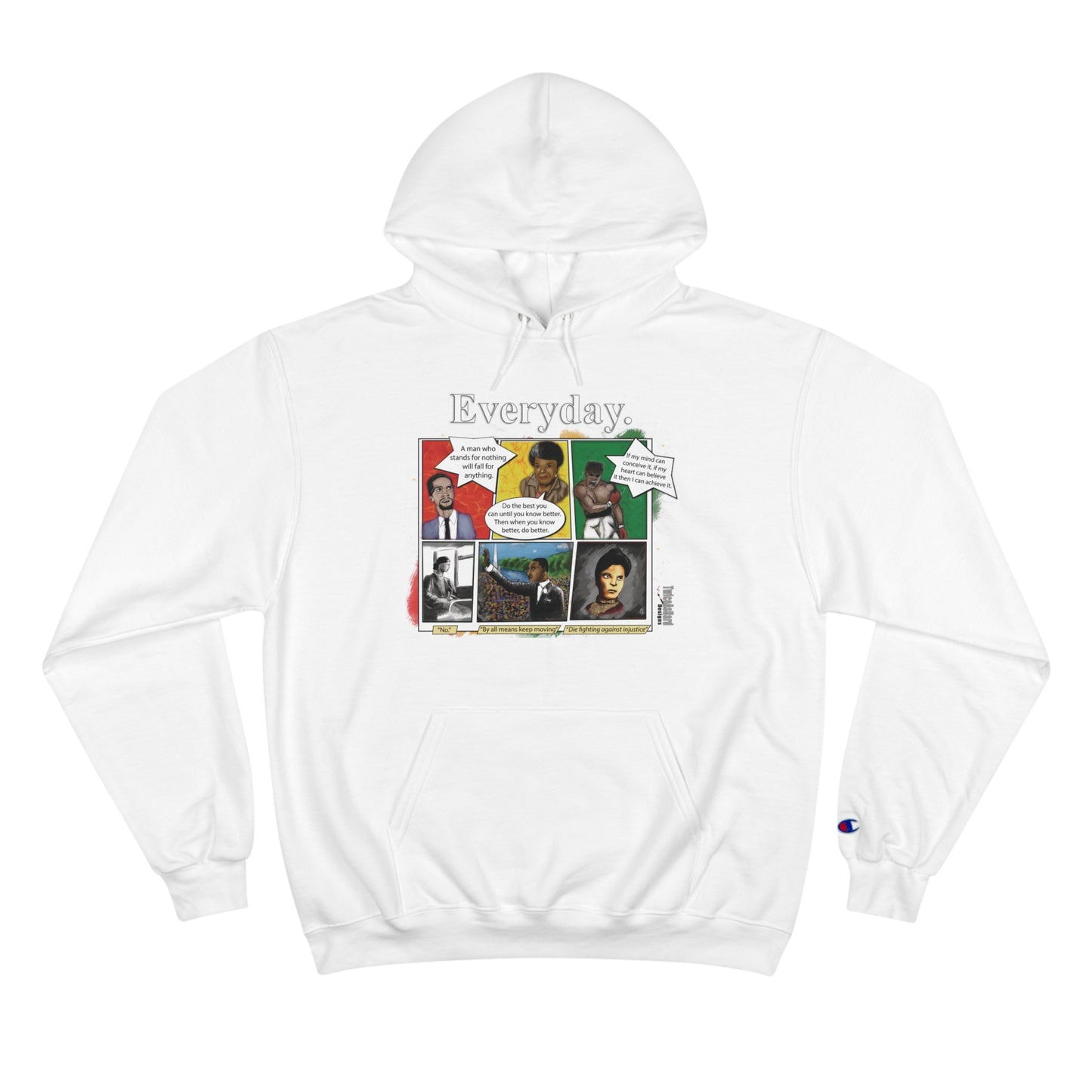 Black History Heroes - Champion Brand Hoodie (7 Colors)