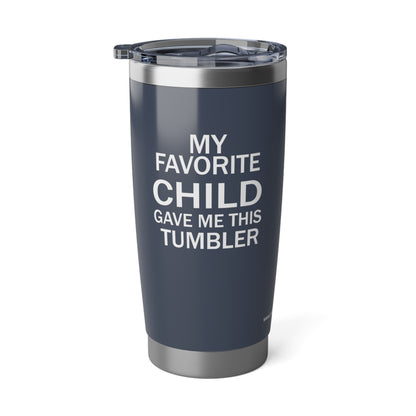 Personalized Dad Nutrition Facts Tumbler