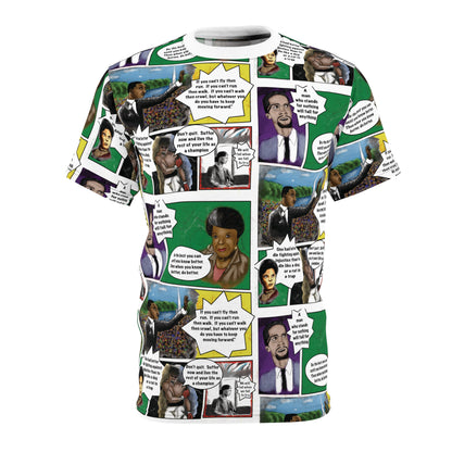 Black History Heroes All-Over-Print Deluxe TShirt