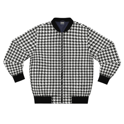 Bomber Jacket - Houndstooth