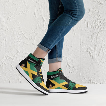 Jamaica Flag High Tops AJ1