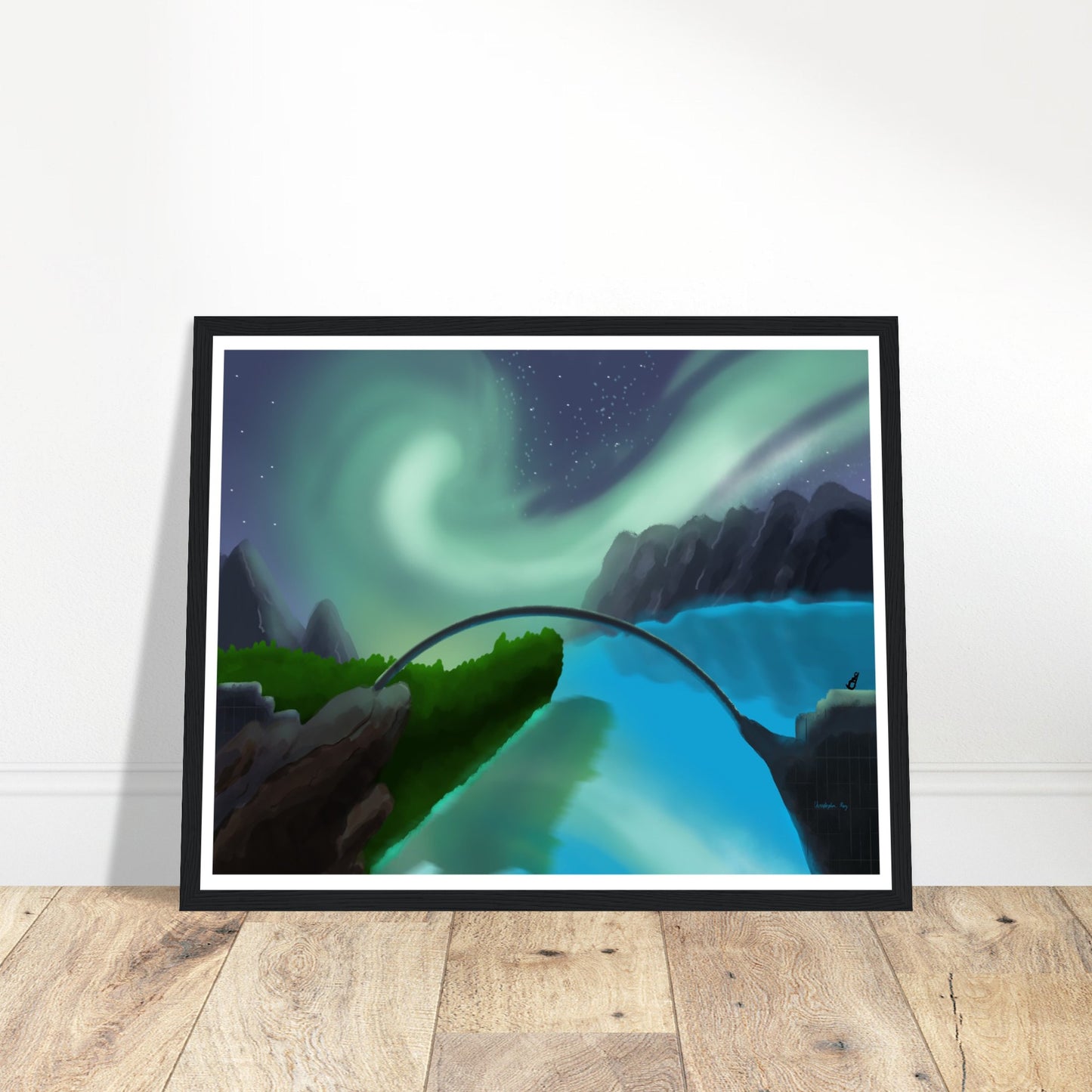 Sky View Framed Wall Art Decor by ChrisRayArtWorks