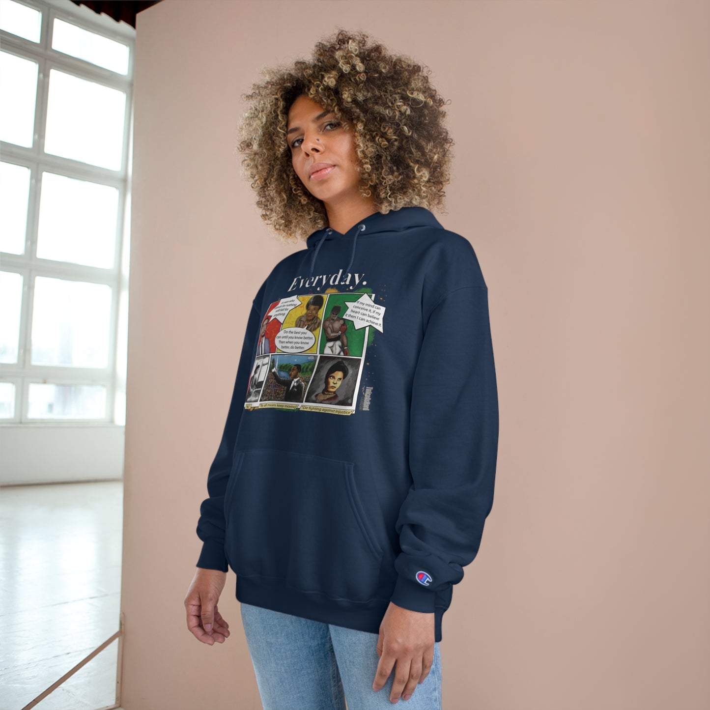 Black History Heroes - Champion Brand Hoodie (7 Colors)