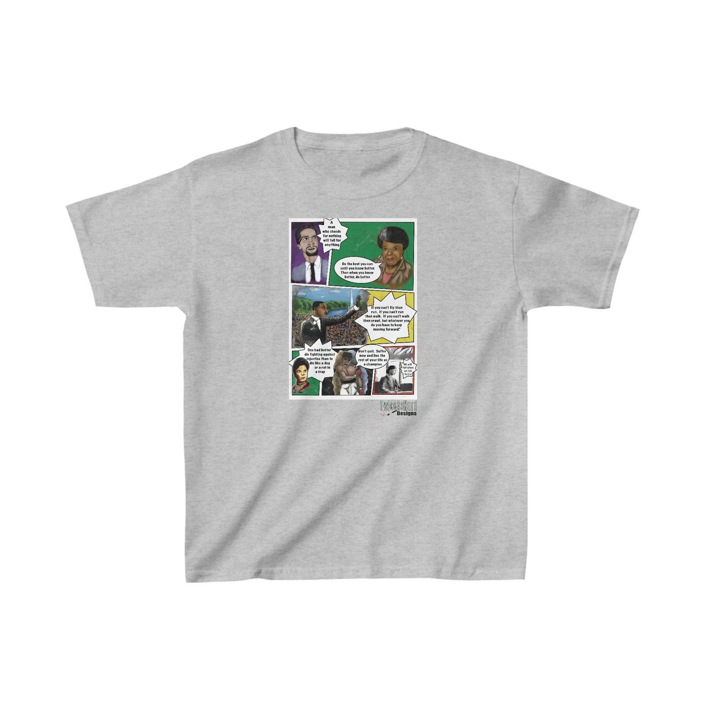 Black History Heroes - Kids Tee (Multiple Colors)