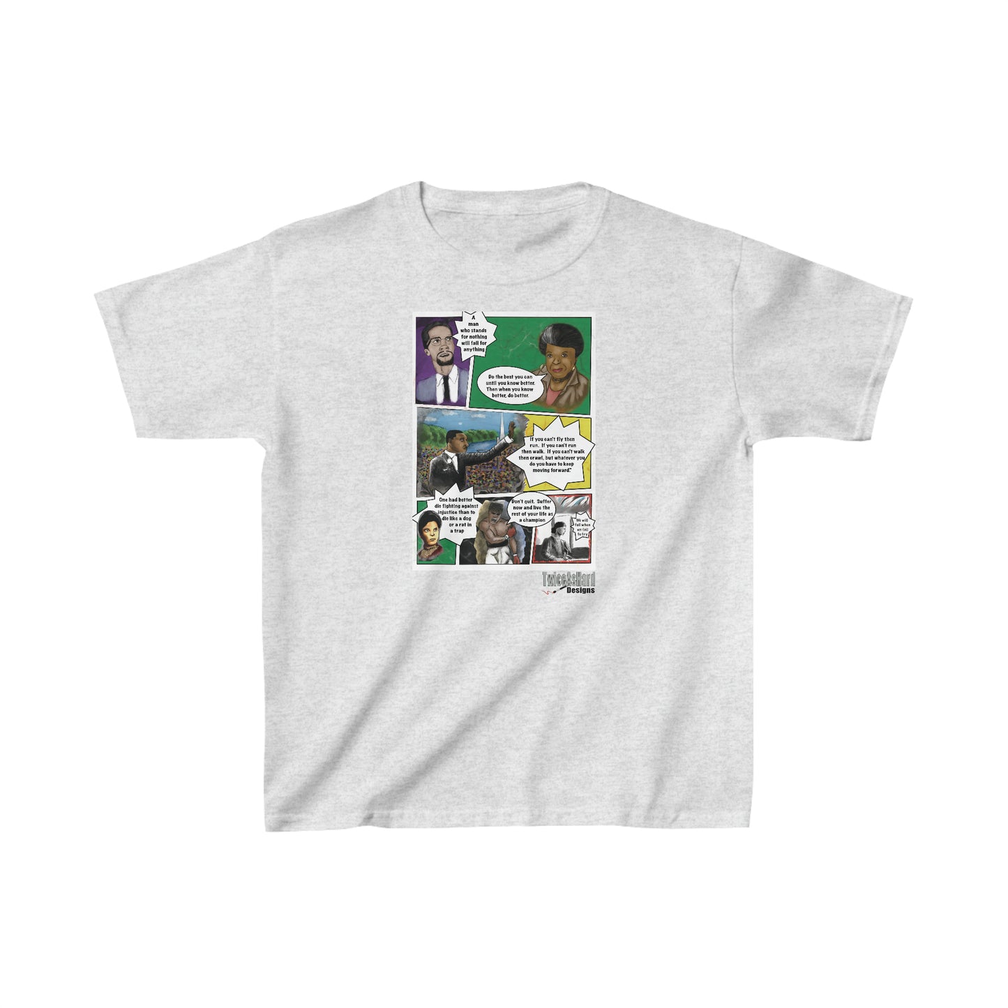 Black History Heroes - Kids Tee (Multiple Colors)