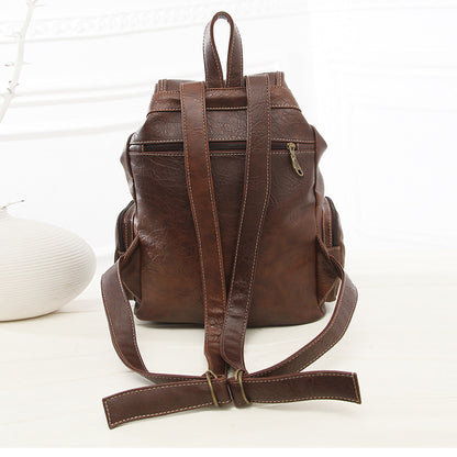 Retro shoulder backpack