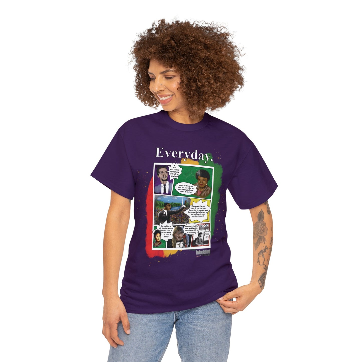 Black History Heroes Adult T Shirt (Multiple Colors)