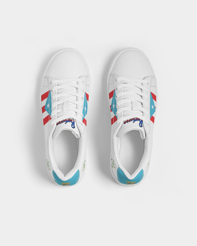 Boricua Aqua Men's Puerto Rico Flag Sneaker