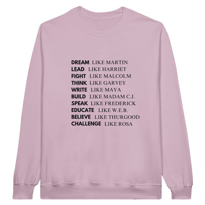 Dream like Martin Sweatshirt (light colors)