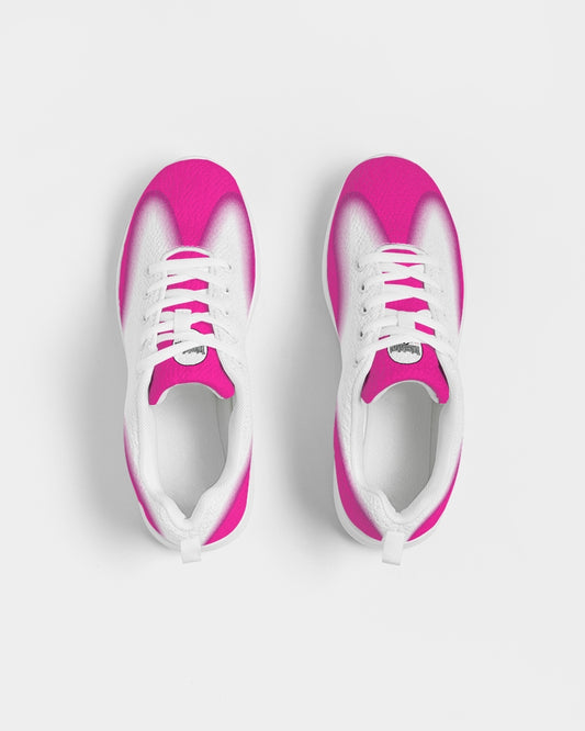 Widow's Peak Pillow Sneakers for Women - Hot Pink