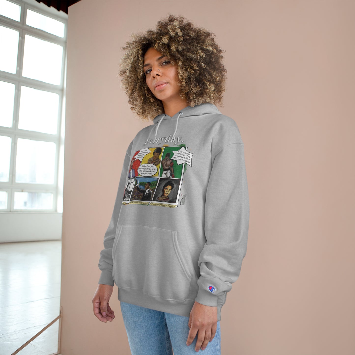 Black History Heroes - Champion Brand Hoodie (7 Colors)