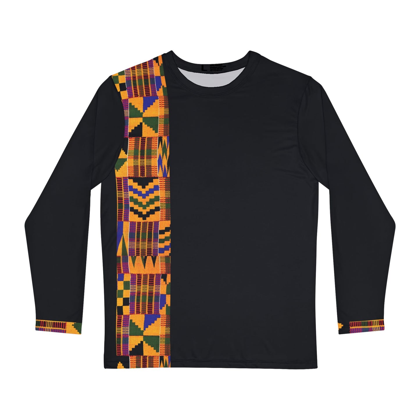 Deluxe Long Sleeve Top - Kente Yellow/Green