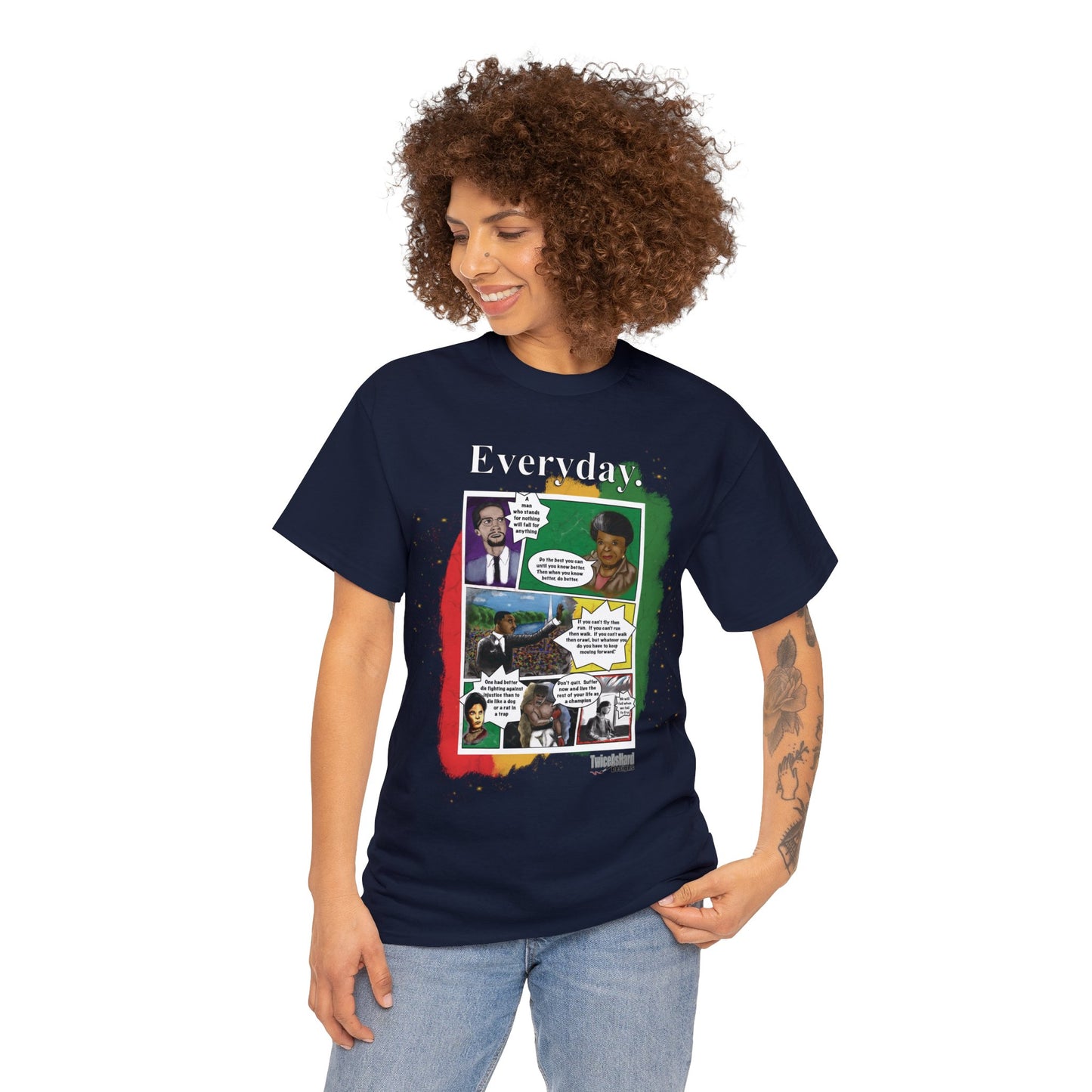 Black History Heroes Adult T Shirt (Multiple Colors)