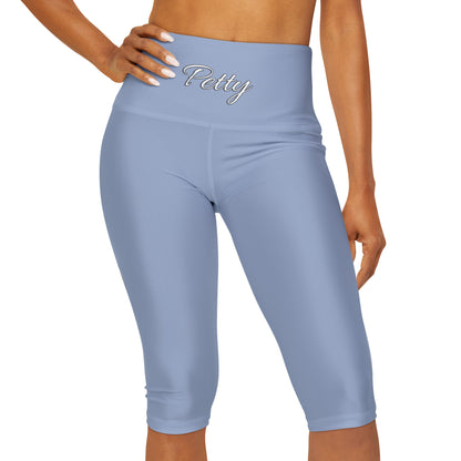 Petty Sportswear -  Capri Leggings - Pastel Blue