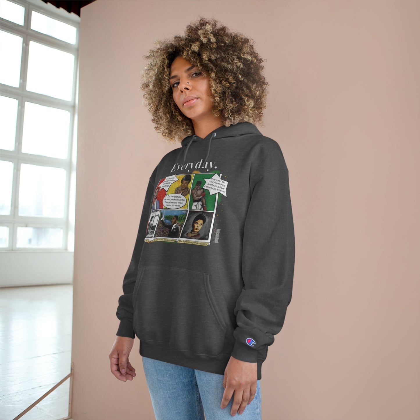 Black History Heroes - Champion Brand Hoodie (7 Colors)