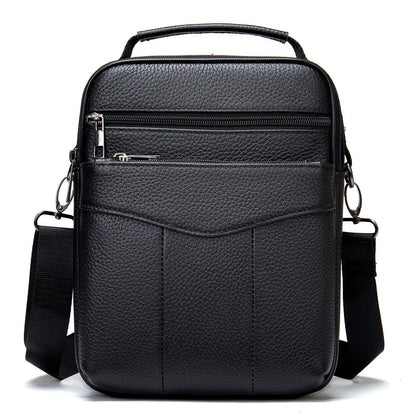 Business Leather Single-shoulder Bag