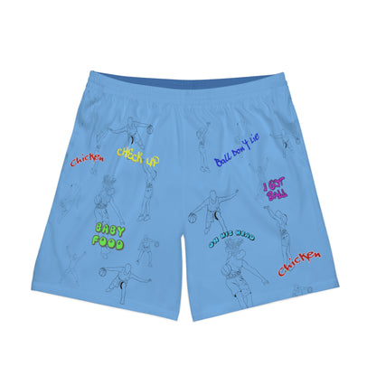 Men's  Shorts - Baller Talk That Talk  Blue 2-tone