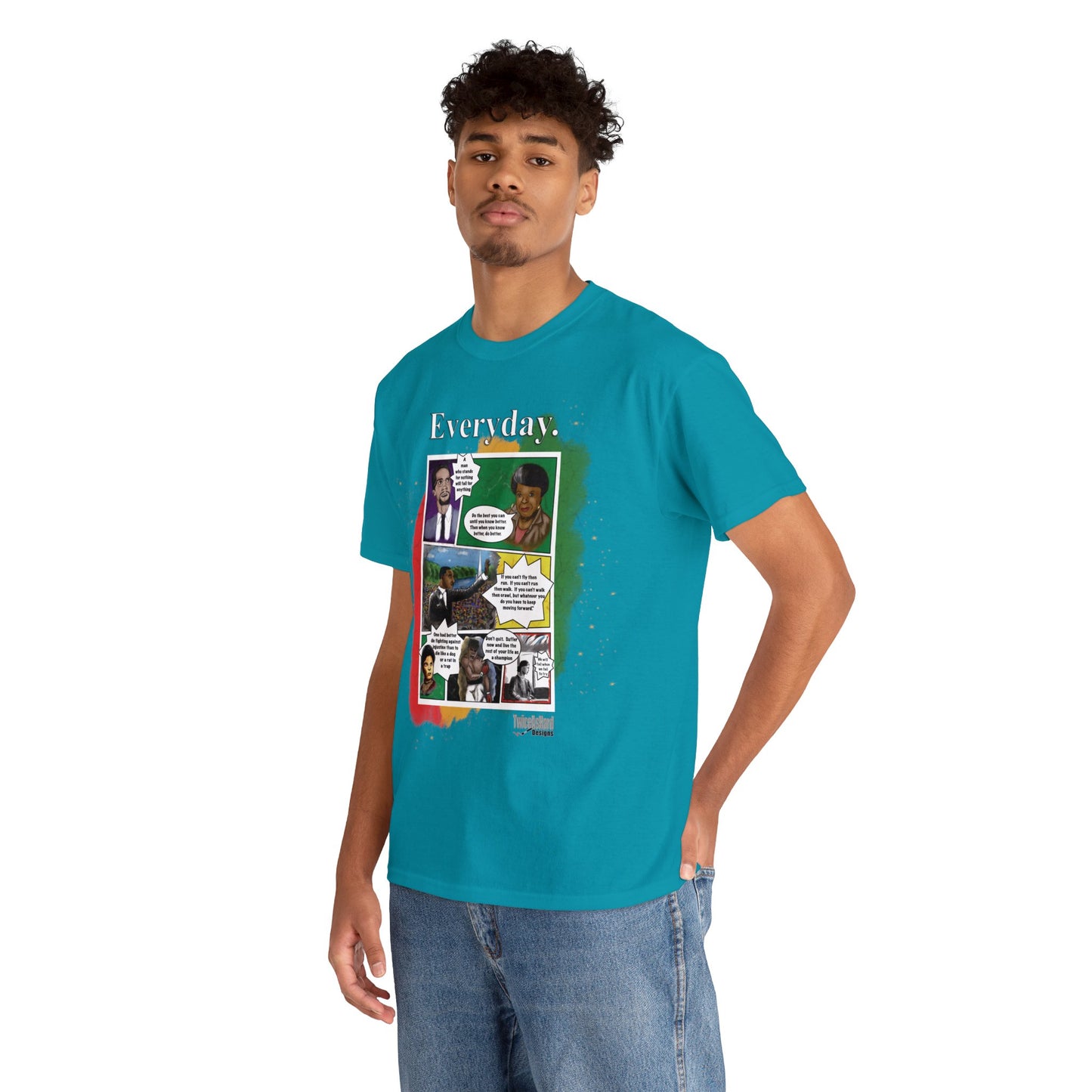 Black History Heroes Adult T Shirt (Multiple Colors)