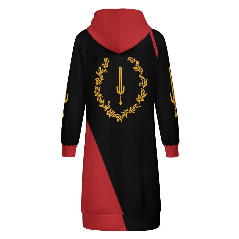 Women's Black  Heritage 3/4 Hoodie