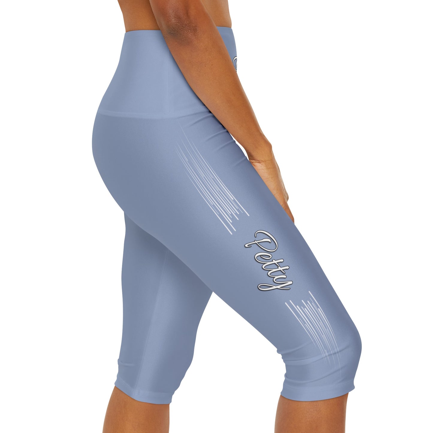 Petty Sportswear -  Capri Leggings - Pastel Blue