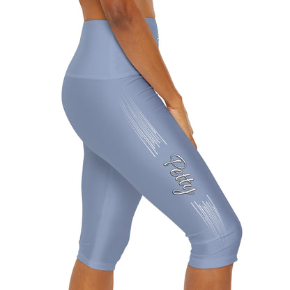 Petty Sportswear -  Capri Leggings - Pastel Blue