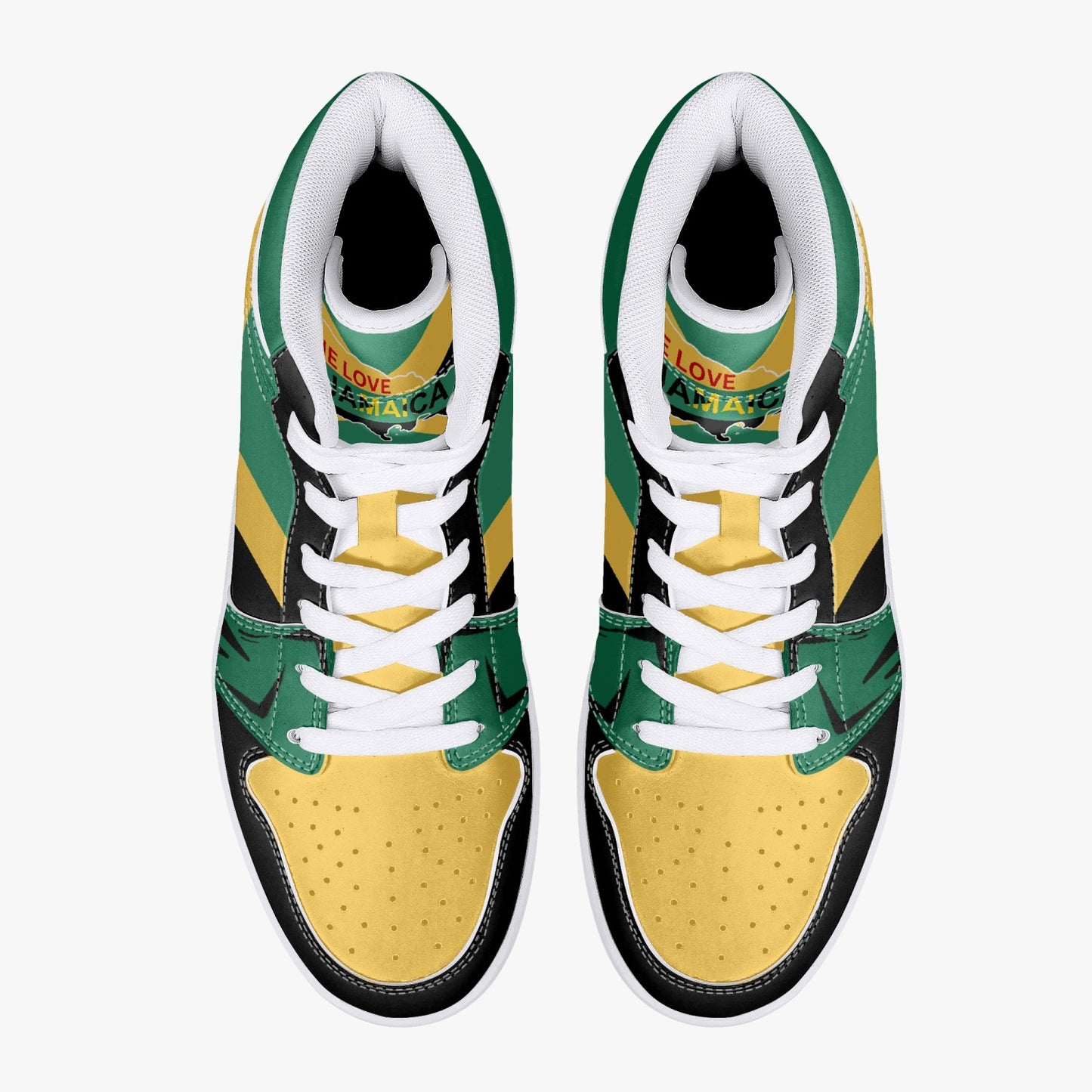 Jamaica Flag High Tops AJ1