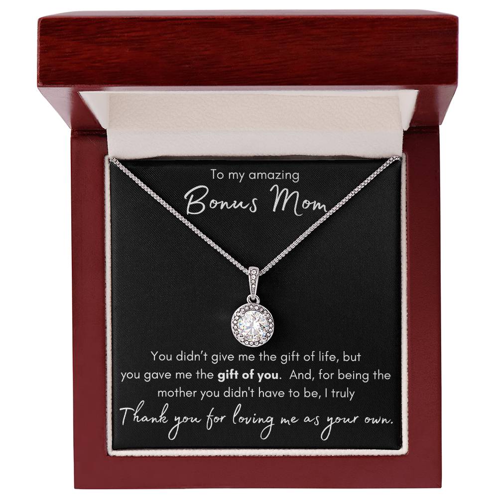 Bonus Mom, Step Mom, Step Mother, Mother In Law, Wedding Gift Necklace